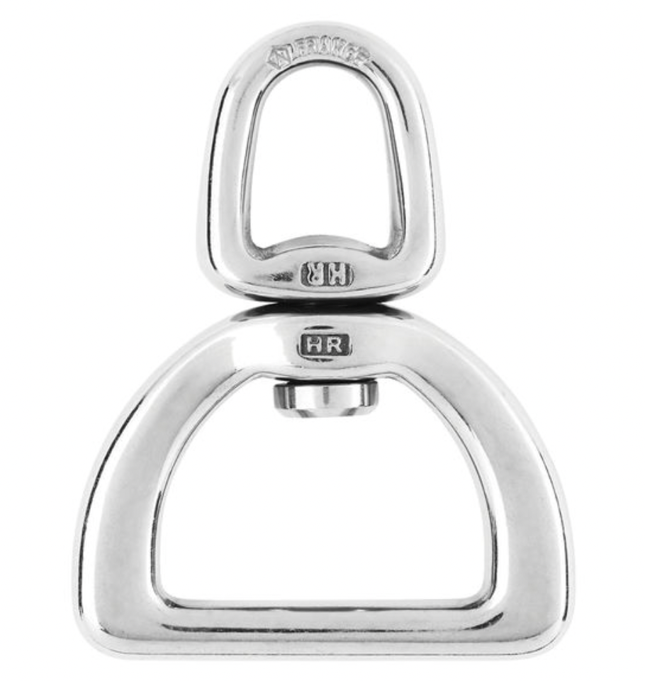 Wichard Swivel - For webbing - Length: 60 mm