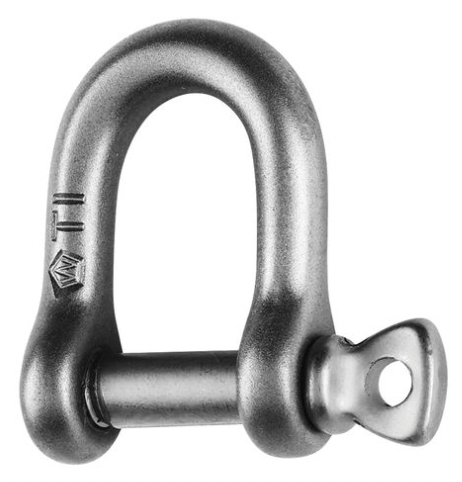 Wichard Titanium D shackle - Dia 6 mm