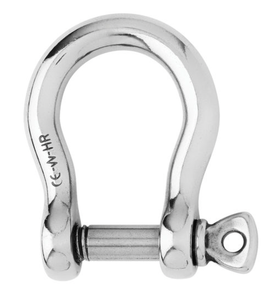 Wichard HR bow shackle - Dia 8/24 mm