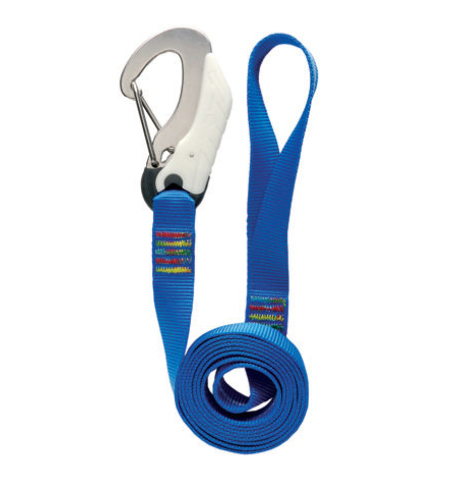 Wichard Tether - Flat webbing - 2M - 1 double action safety hook