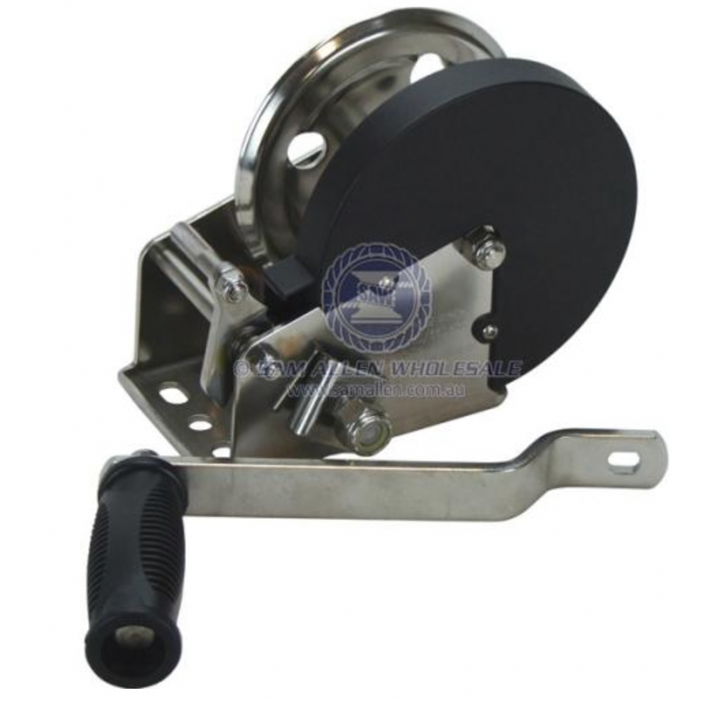 WINCH - HAND - STAINLESS STEEL