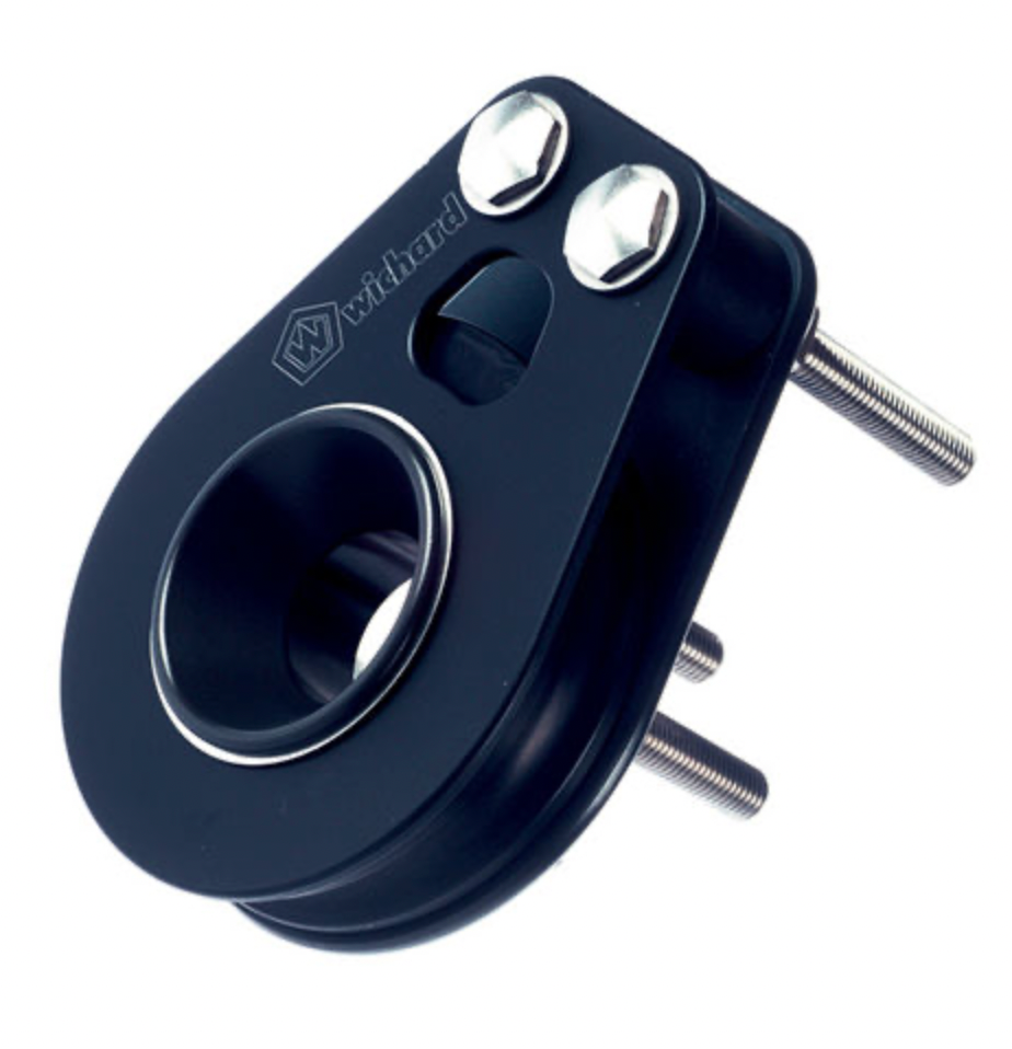 Wichard Single HR roller block - Sheave 80 - Cheek block - M5