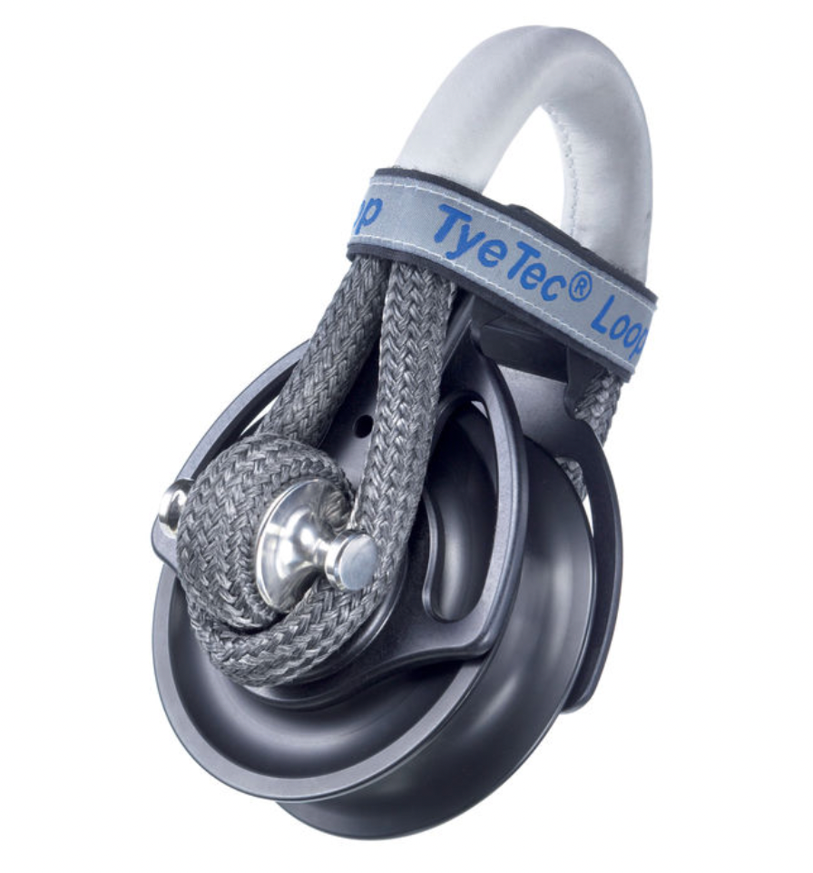 Wichard Snatchblock 37mm - Ball bearings - Grey - Short Loop