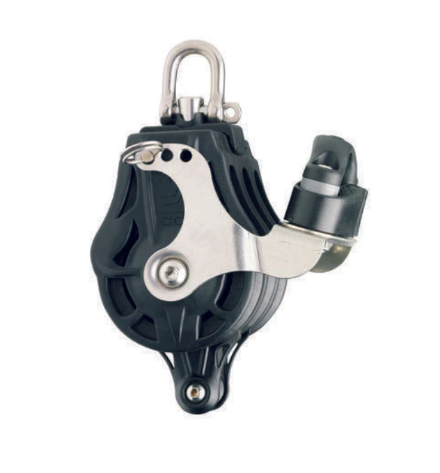 Wichard Pacific Plain Bearing Triple Block Sheave Dia 45mm - Swivel Head w/ Becket & Cam