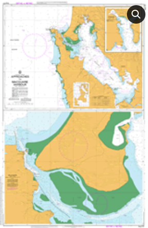 AUS Chart - AUS177 - Approaches to Macquarie Harbour