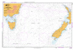 AUS4601 South Pacific Ocean - Tasman Sea - New Zealand to SE Australia