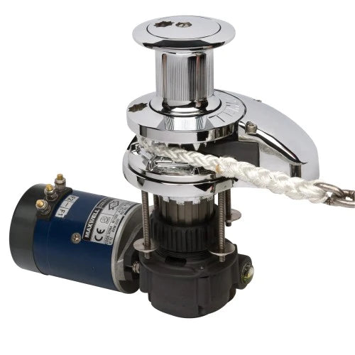 VETUS MAXWELL WINCH RC10-10 12V WINDLASS Chain/Rope With CAPSTAN - bosunsboat