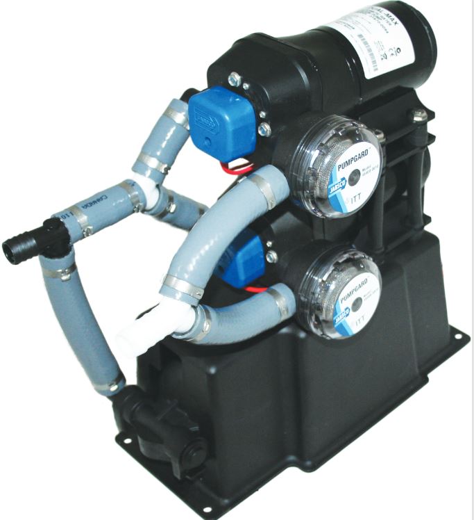 Jabsco - 28 Litre Dual-Max 7.5 Freshwater Pressure System 12/24Volt