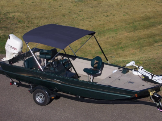 OCEANSOUTH STAINLESS STEEL 3 BOW BIMINI TOP